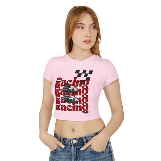 Racing Tee - Trendy Women's Sportswear, Perfect for Racing Fans, Casual Outings, Gifts for Her, Summer Style, Weekend Comfort
