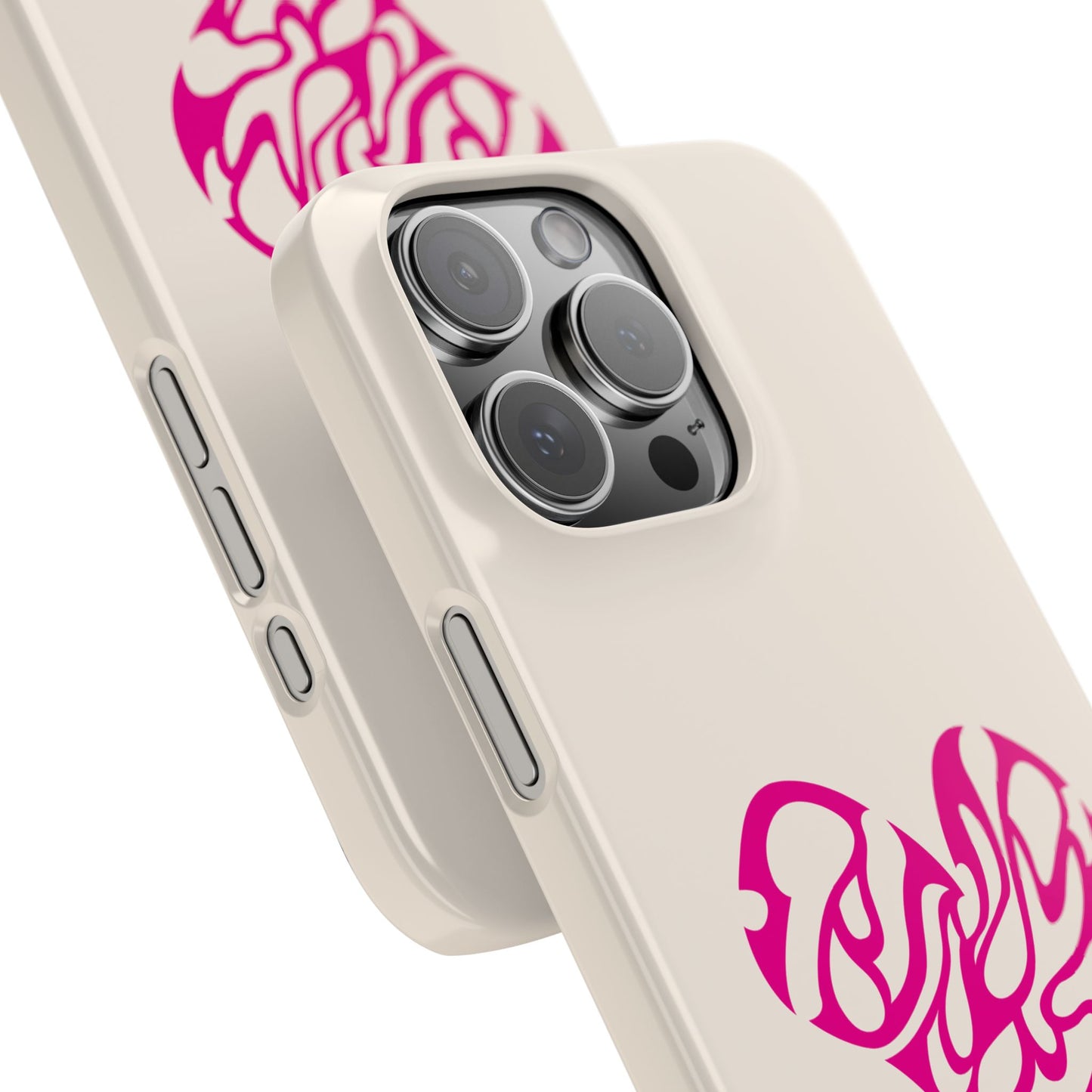 Chic Cute Stylish Heart Slim Phone Cases - Perfect Gift, Unique Accessory, Trendy Tech, Valentine's Day, Everyday Use