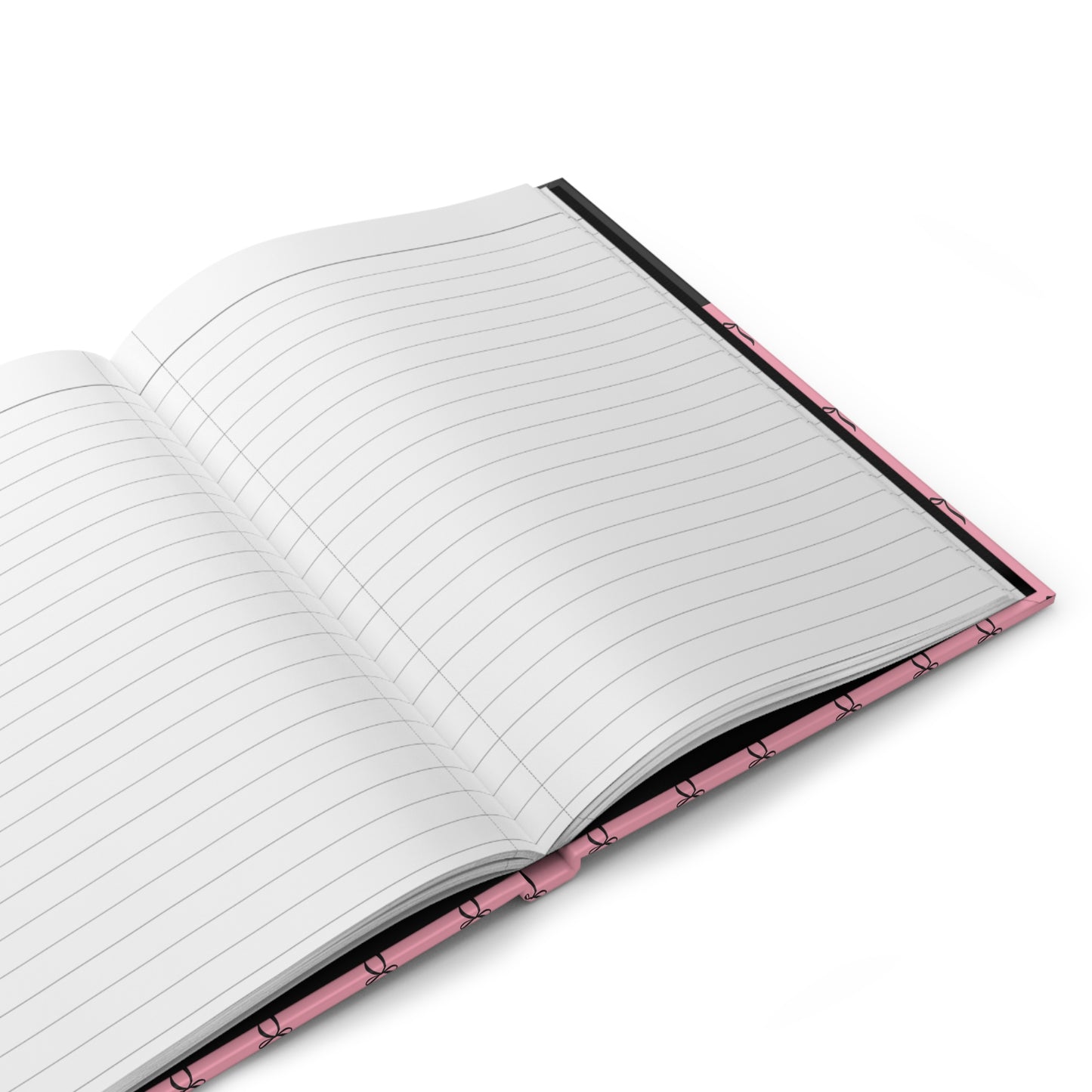 Pink Bows Hardcover Journal - Perfect for Note-taking, Gifts, Dancers, Planning, and Special Occasions