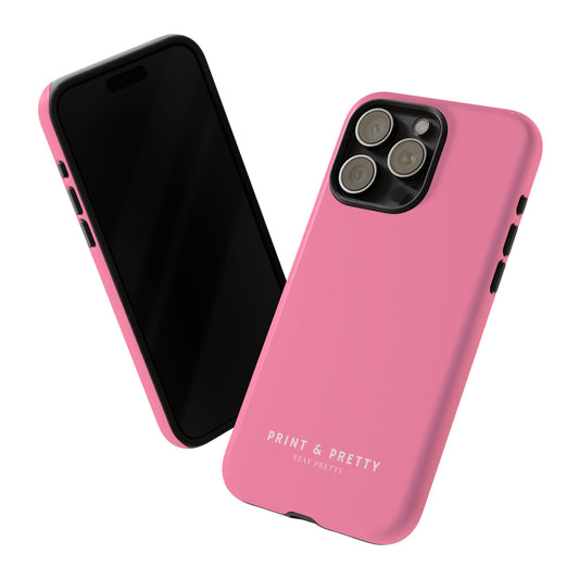 Durable Tough Cases - Stylish Pink Phone Case for Everyday Protection