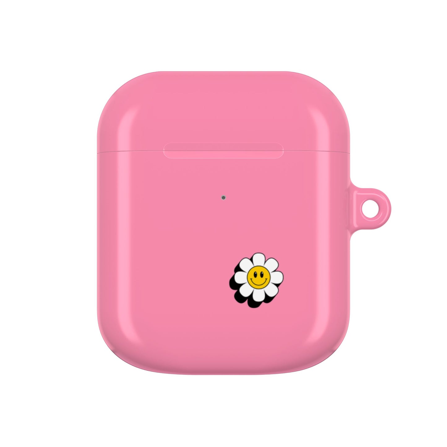 Sunflower Preppy Cute Pink Flower AirPod Case – Trendy & Protective Accessory