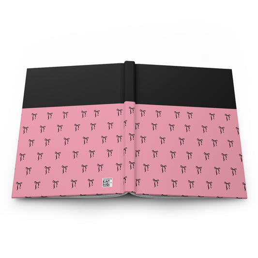 Pink Bows Hardcover Journal - Perfect for Note-taking, Gifts, Dancers, Planning, and Special Occasions