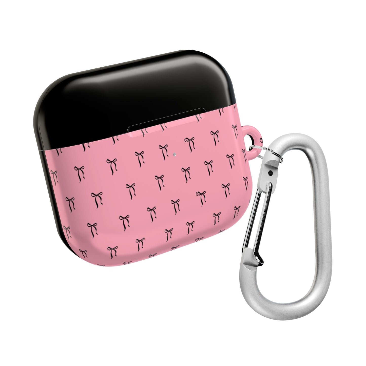 Ribbon Chic Bow Pattern AirPod Case, Cute Gift, Stylish Earbud Cover, Perfect for Birthdays, Holidays, and Everyday Use