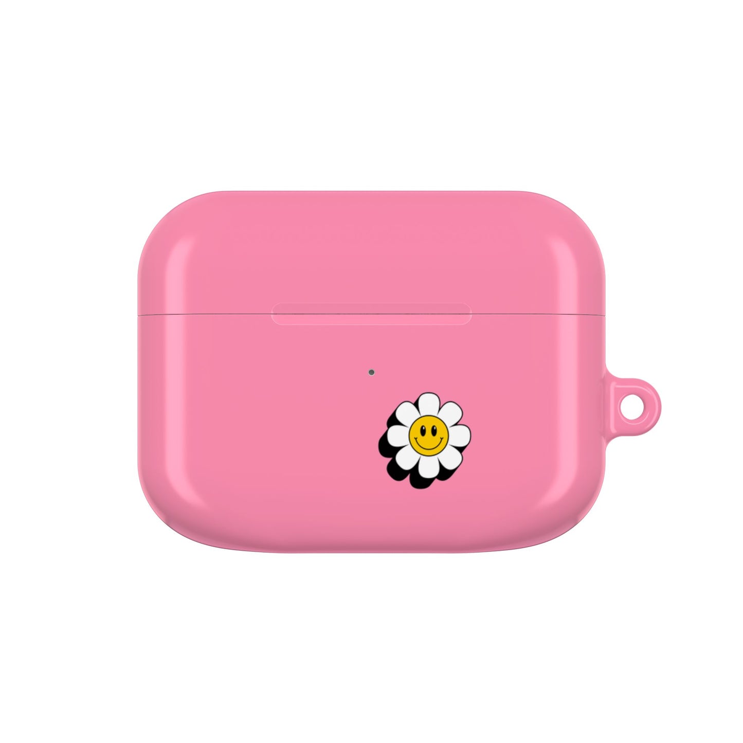 Sunflower Preppy Cute Pink Flower AirPod Case – Trendy & Protective Accessory
