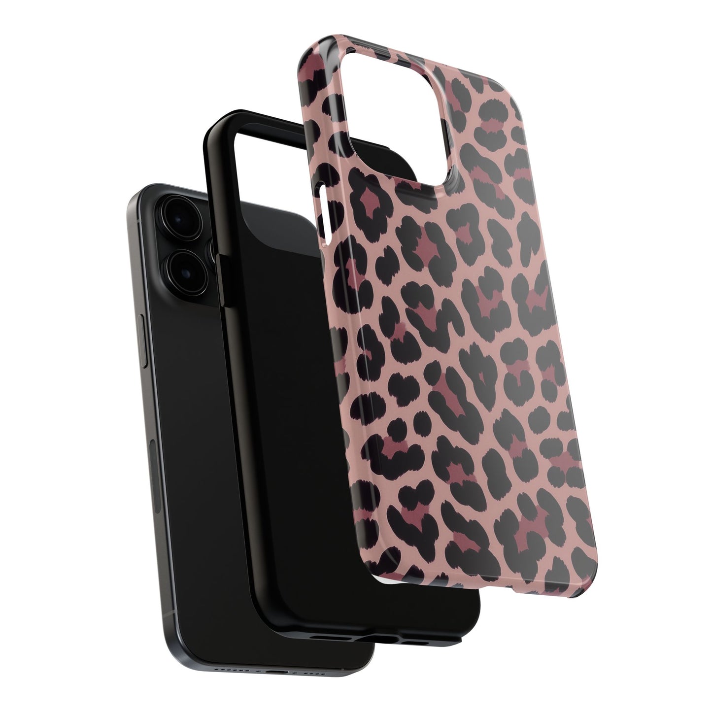 Stylish Phone Case - Leopard Print, Durable Protection