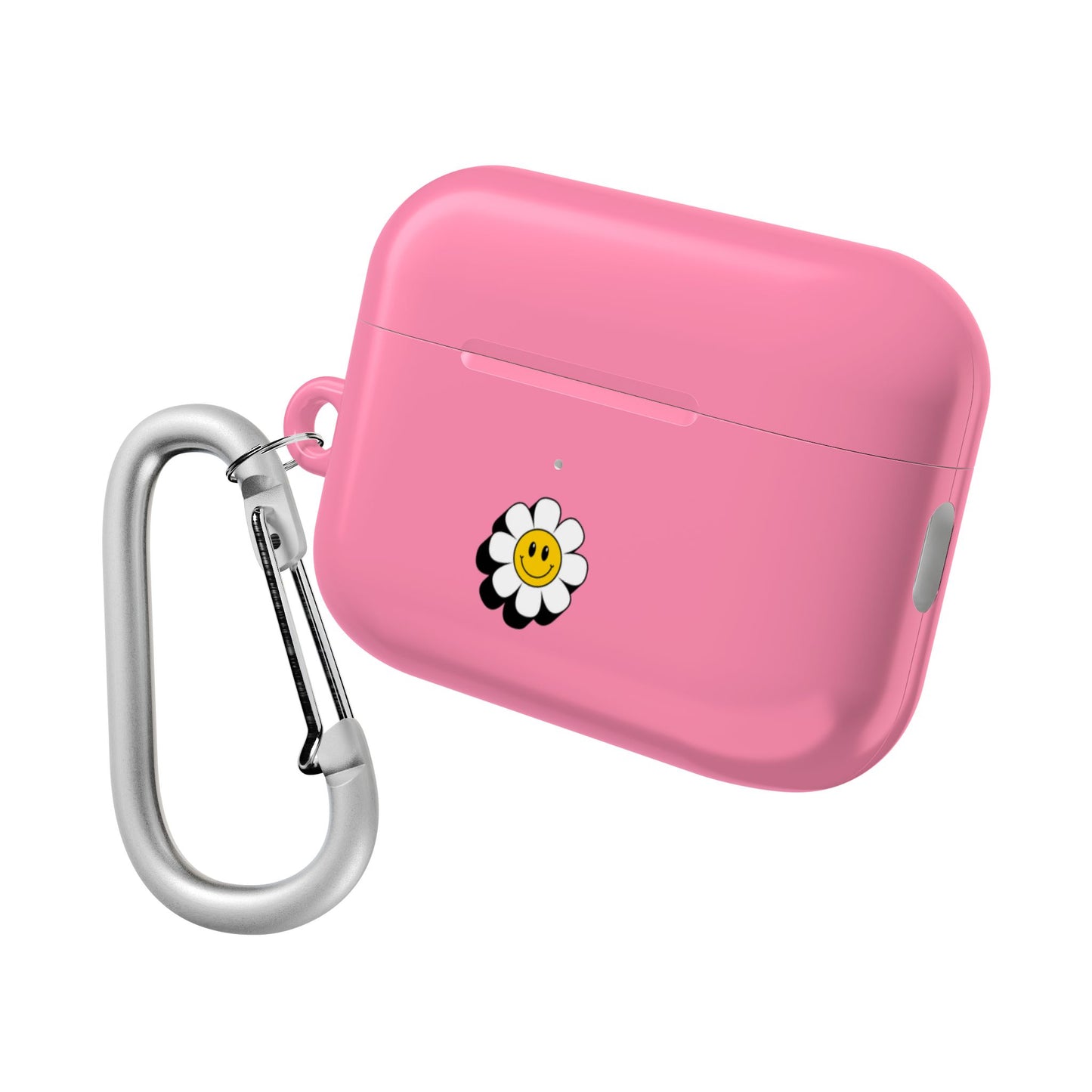 Sunflower Preppy Cute Pink Flower AirPod Case – Trendy & Protective Accessory