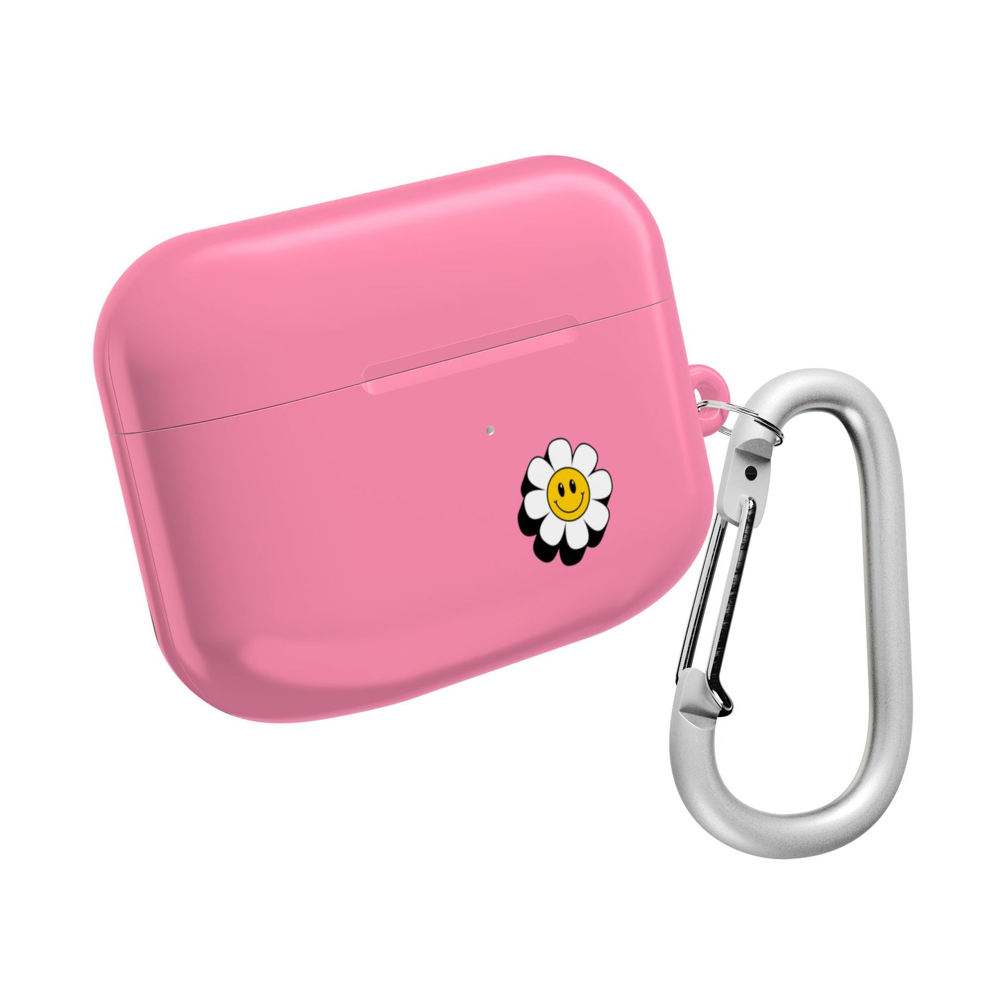 Sunflower Preppy Cute Pink Flower AirPod Case – Trendy & Protective Accessory