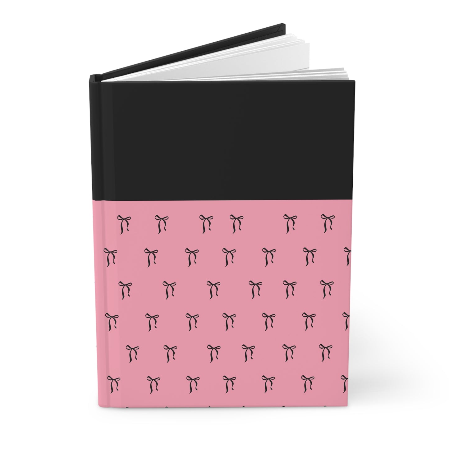 Pink Bows Hardcover Journal - Perfect for Note-taking, Gifts, Dancers, Planning, and Special Occasions