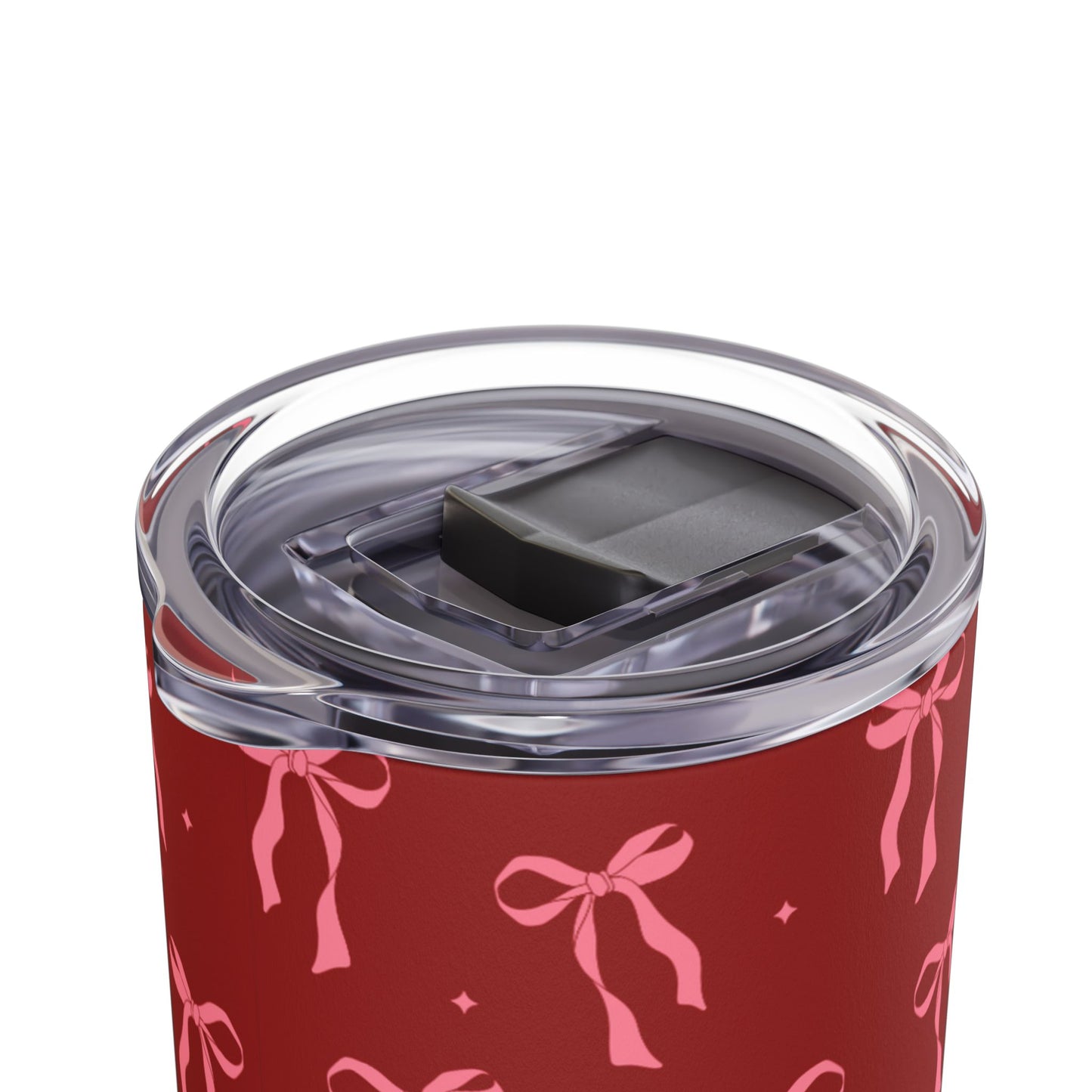 Pretty Red Bows & Ribbons 20oz Matte Tumbler - Perfect for Gifts and Celebrations