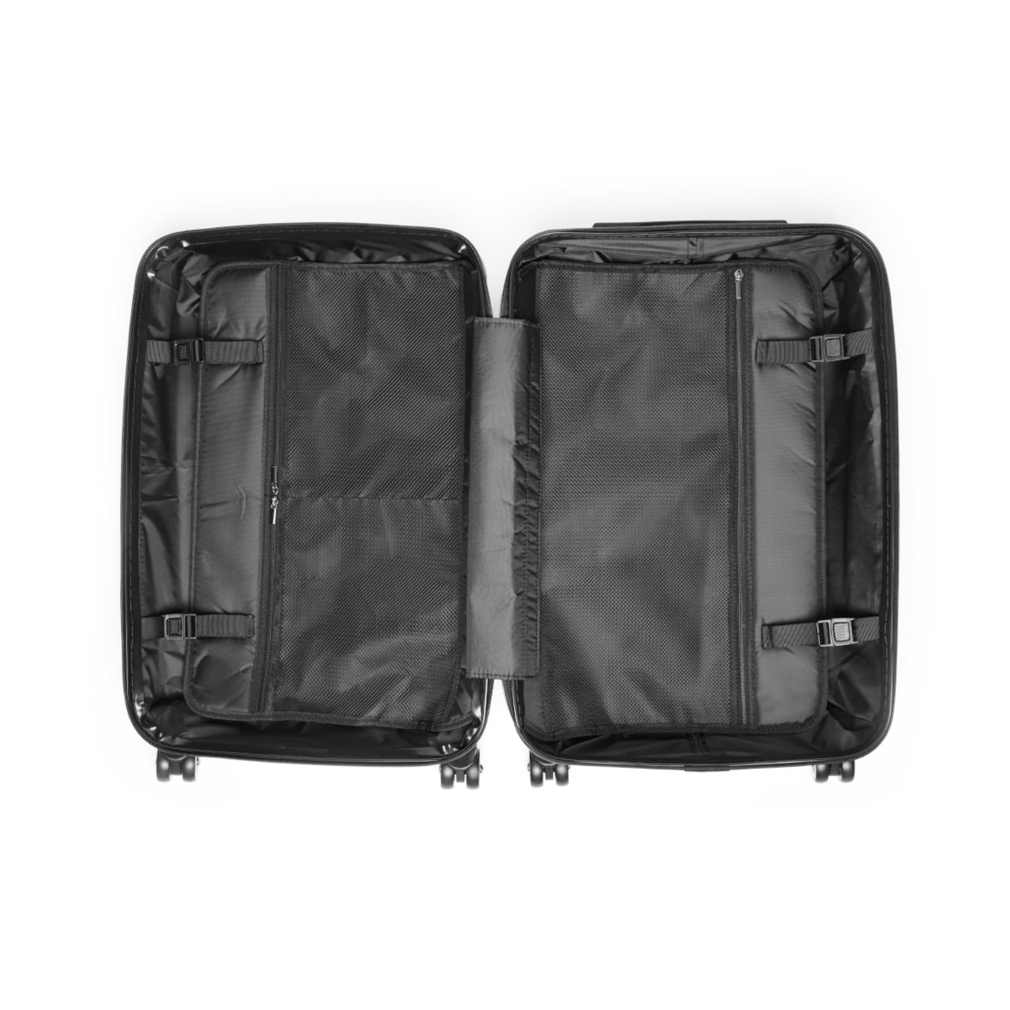 Chic Floral Suitcase with Tulips Design