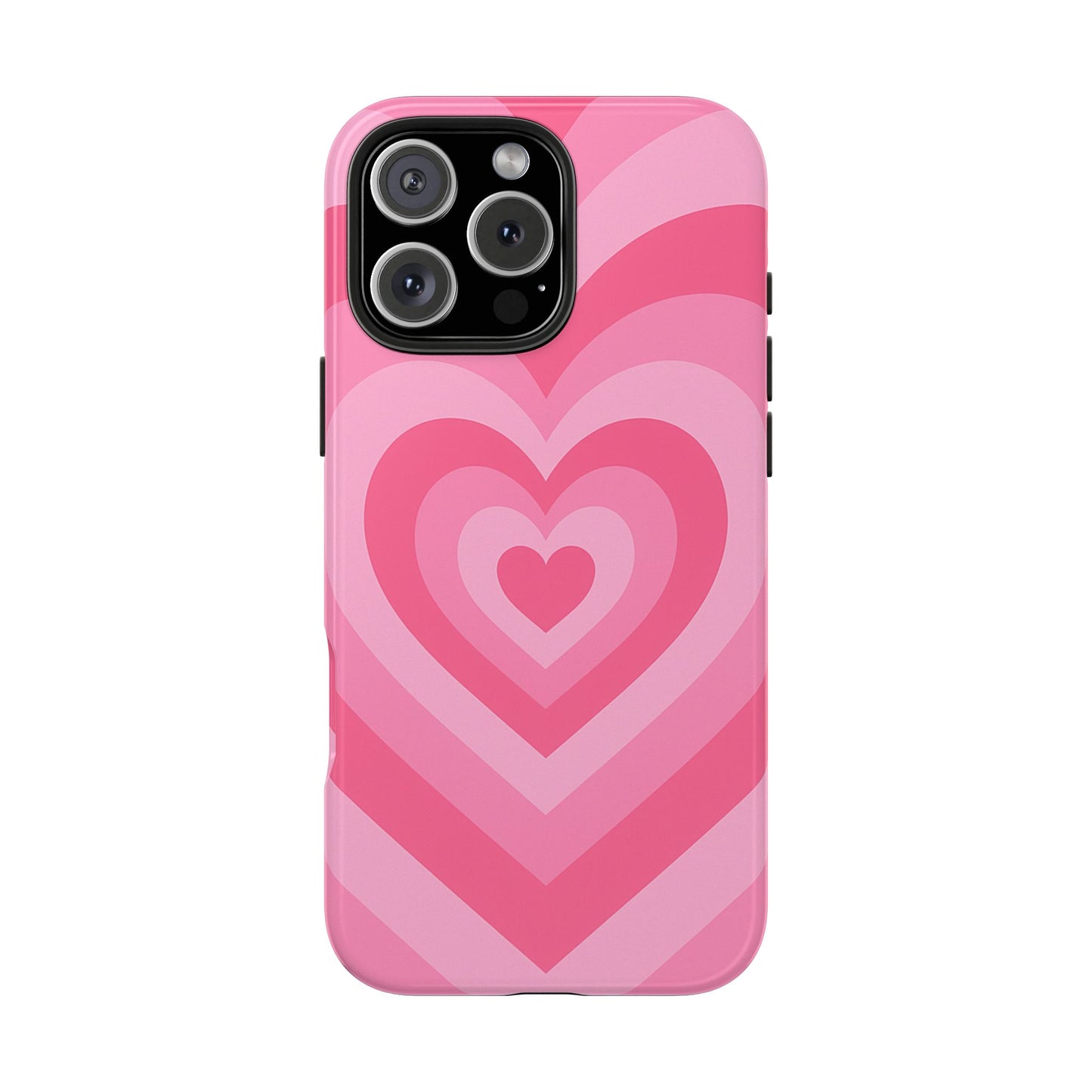 Beautiful Cute Pink Beating Hearts Tough Phone Case - Aesthetic Gift for Valentines Day