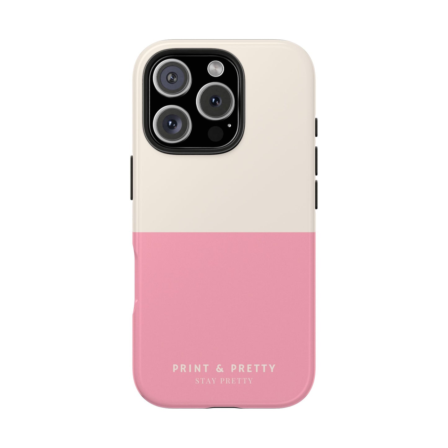 Chic Tough Phone Case - Stay Pretty Design