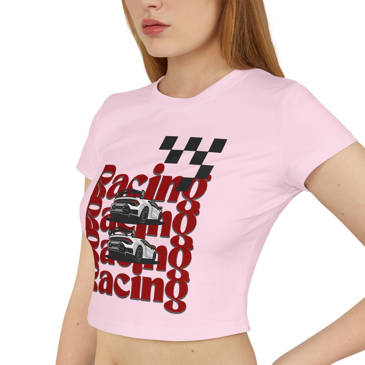 Racing Tee - Trendy Women's Sportswear, Perfect for Racing Fans, Casual Outings, Gifts for Her, Summer Style, Weekend Comfort