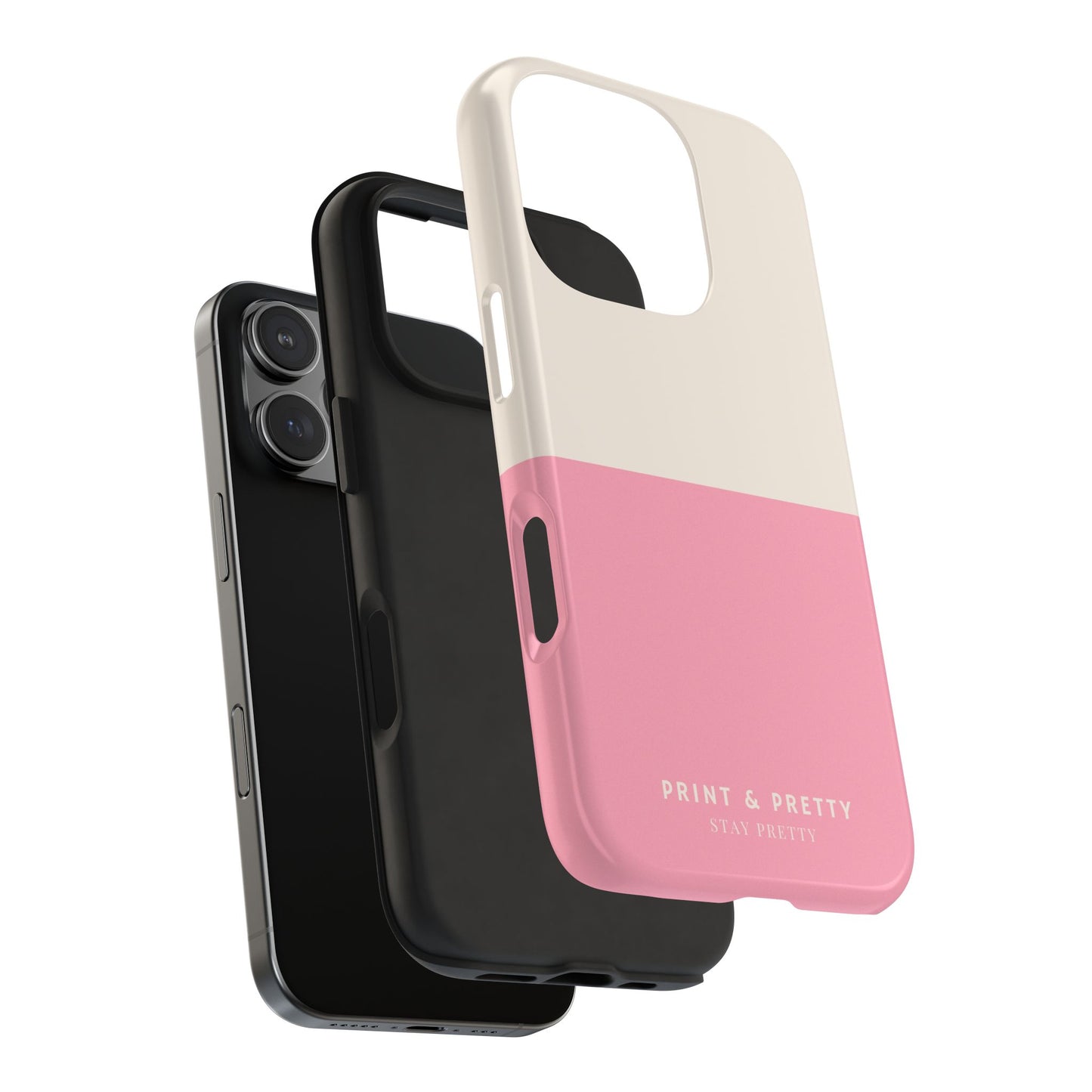 Chic Tough Phone Case - Stay Pretty Design