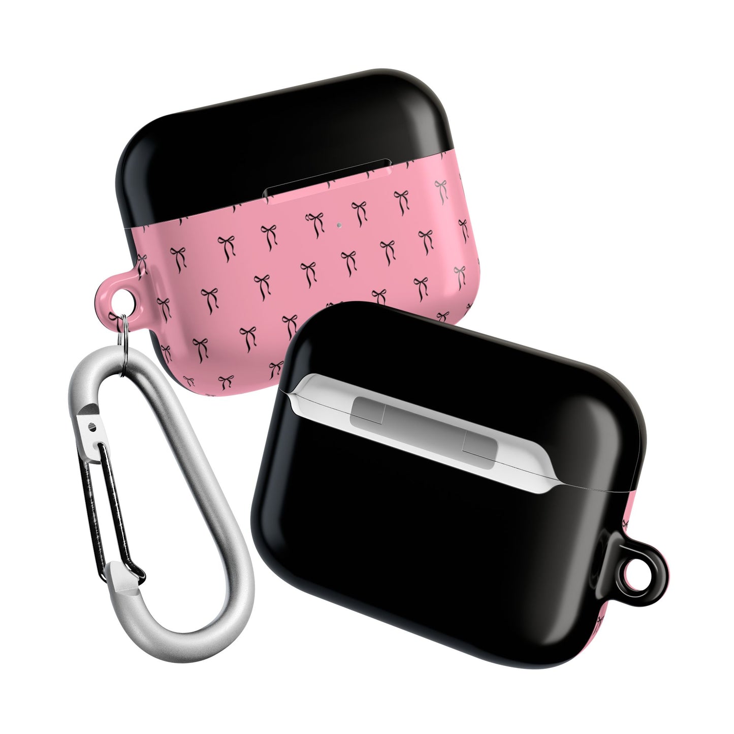Ribbon Chic Bow Pattern AirPod Case, Cute Gift, Stylish Earbud Cover, Perfect for Birthdays, Holidays, and Everyday Use