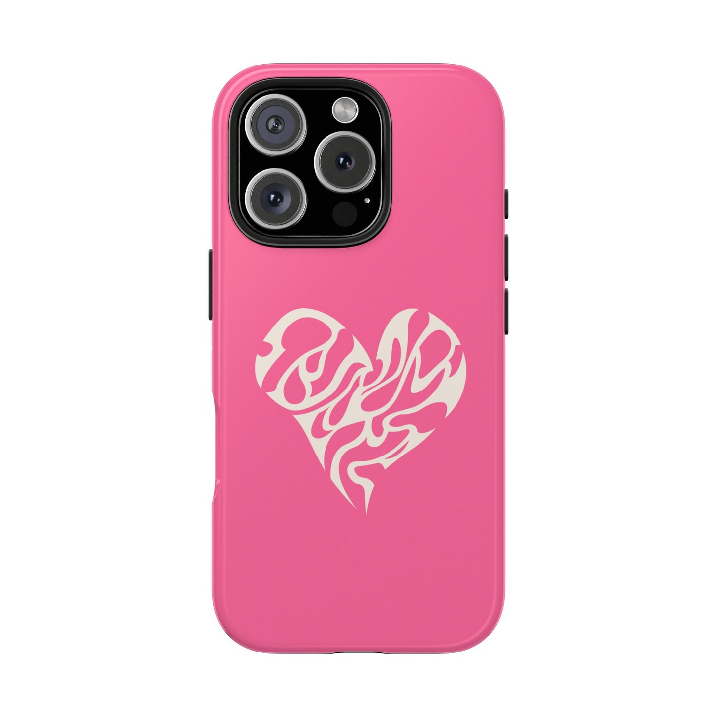 Vibrant Chic Heart Phone Cases - Cute Protection for Phone Lovers, Gift for Friends, Valentines Day, Trendy Accessories