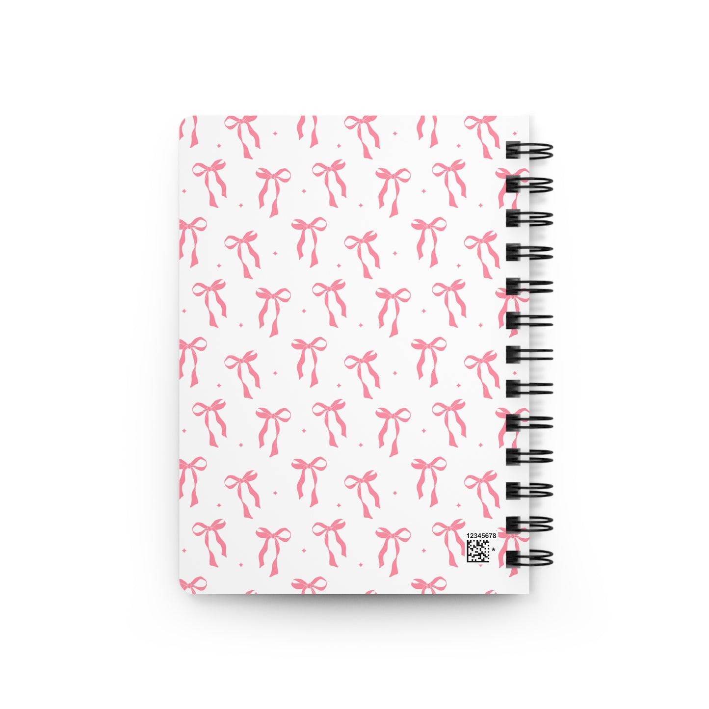 Self-Love Spiral Bound Journal with Pink Ribbons Design - Perfect for Daily Reflections and Affirmations