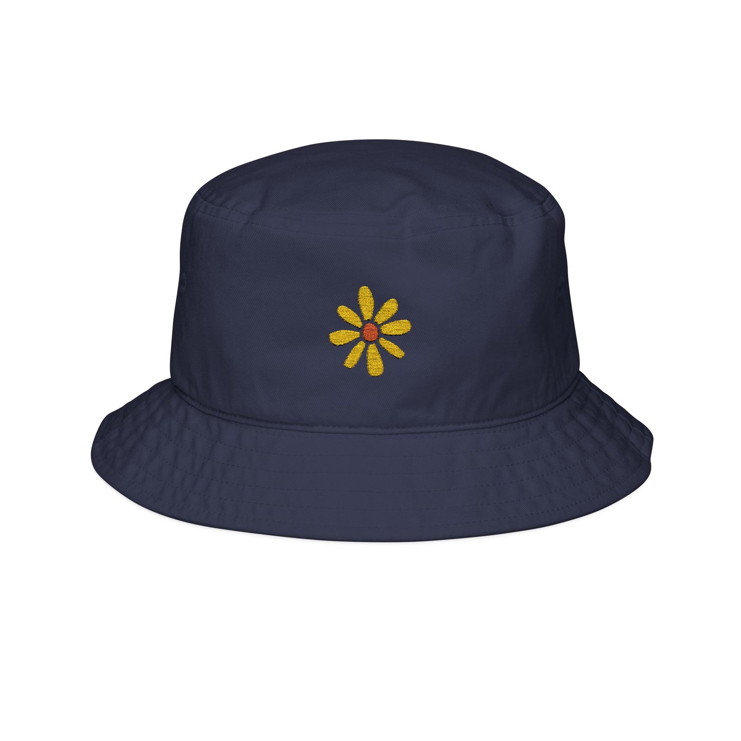 Vibey Embroidered Floral Bucket Hat - Perfect for Summer Outings