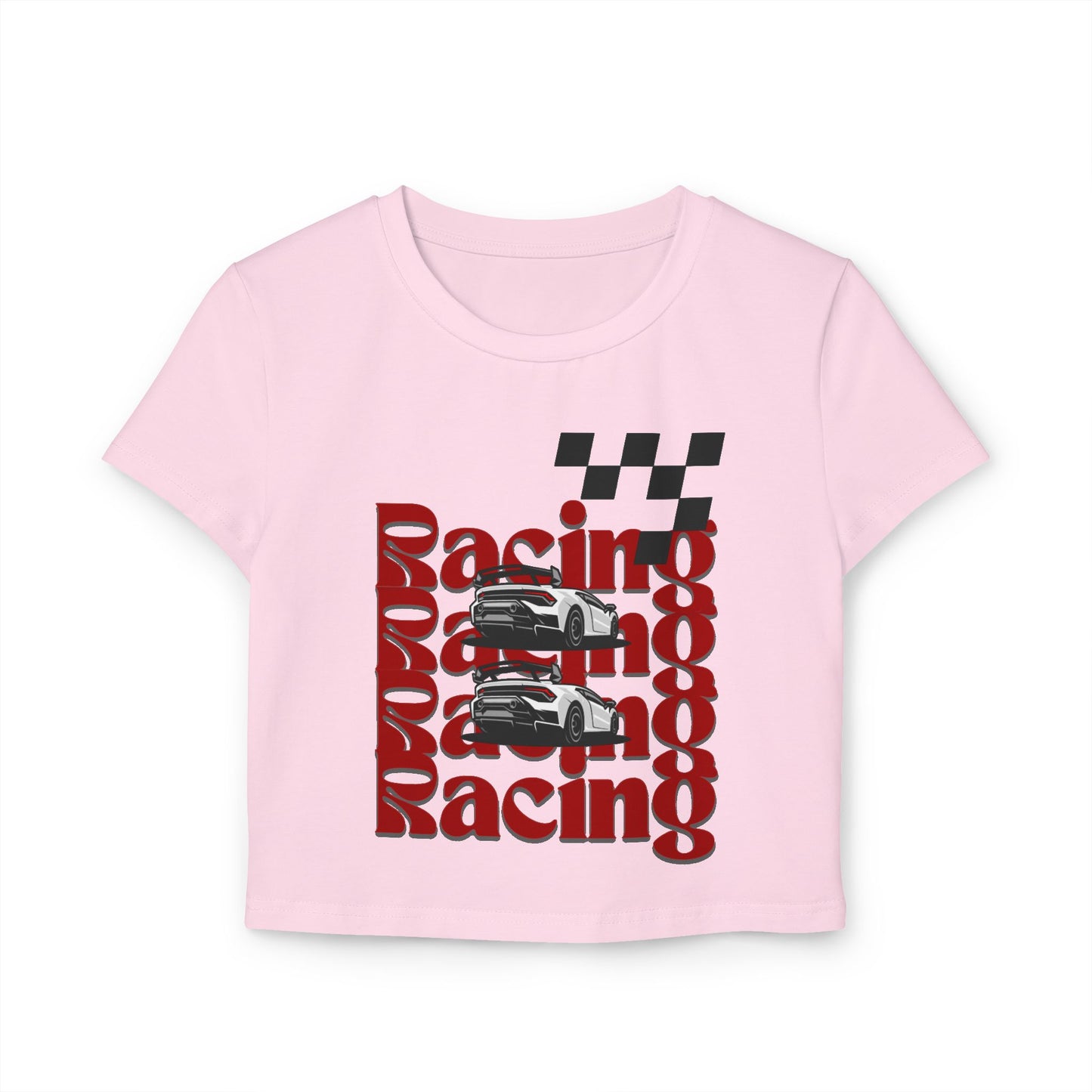 Racing Tee - Trendy Women's Sportswear, Perfect for Racing Fans, Casual Outings, Gifts for Her, Summer Style, Weekend Comfort