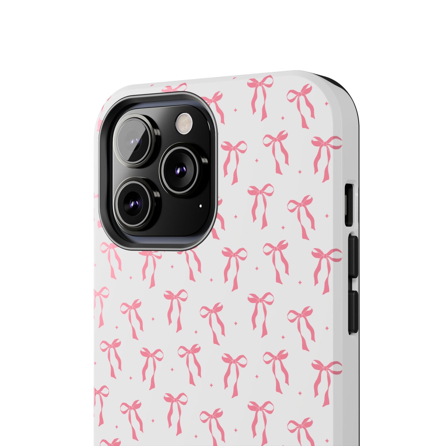 Ribbon Ballet Tough Phone Case - Stylish pink bows aesthetic