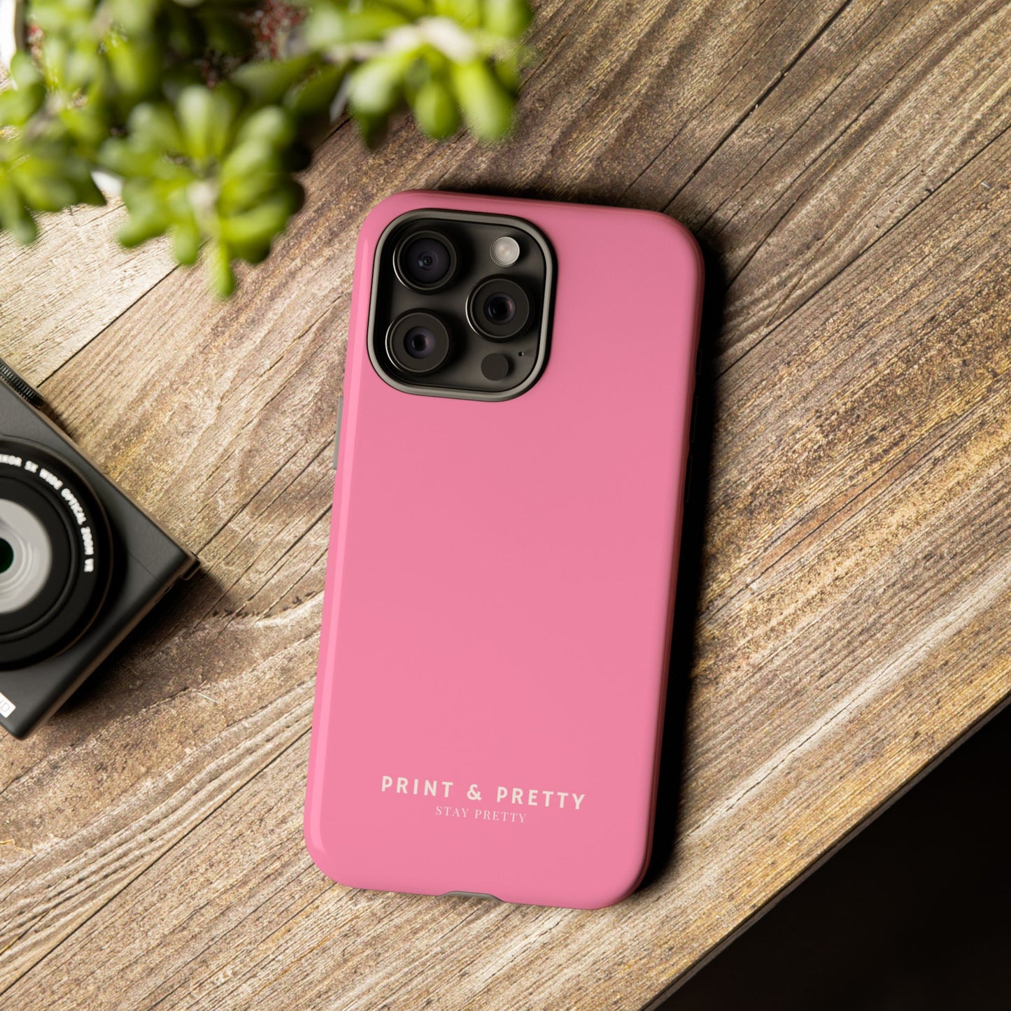 Durable Tough Cases - Stylish Pink Phone Case for Everyday Protection