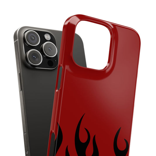 Sleek Flame Phone Case for Protection | Perfect for Bikers, Fire Enthusiasts, Unique Gift for Birthdays, Holidays, and Special Occasions