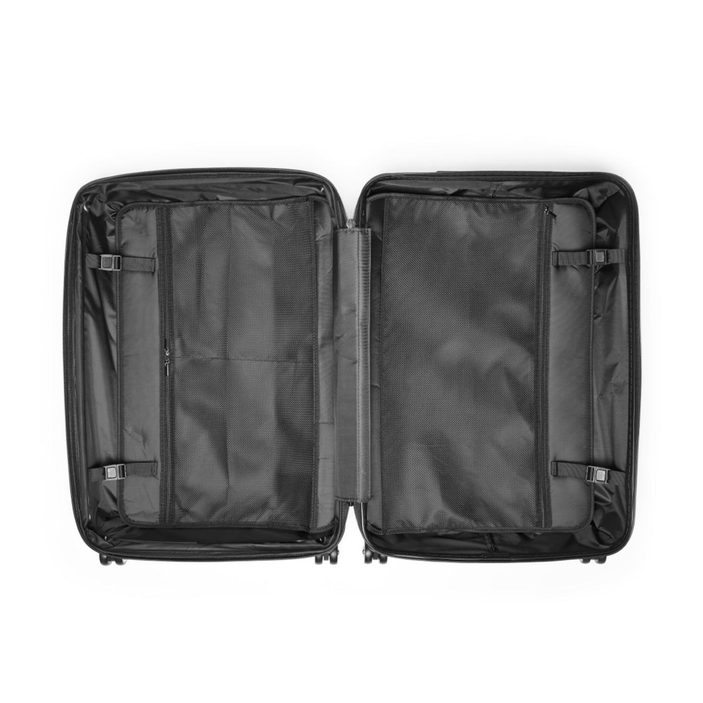 Chic Floral Suitcase with Tulips Design