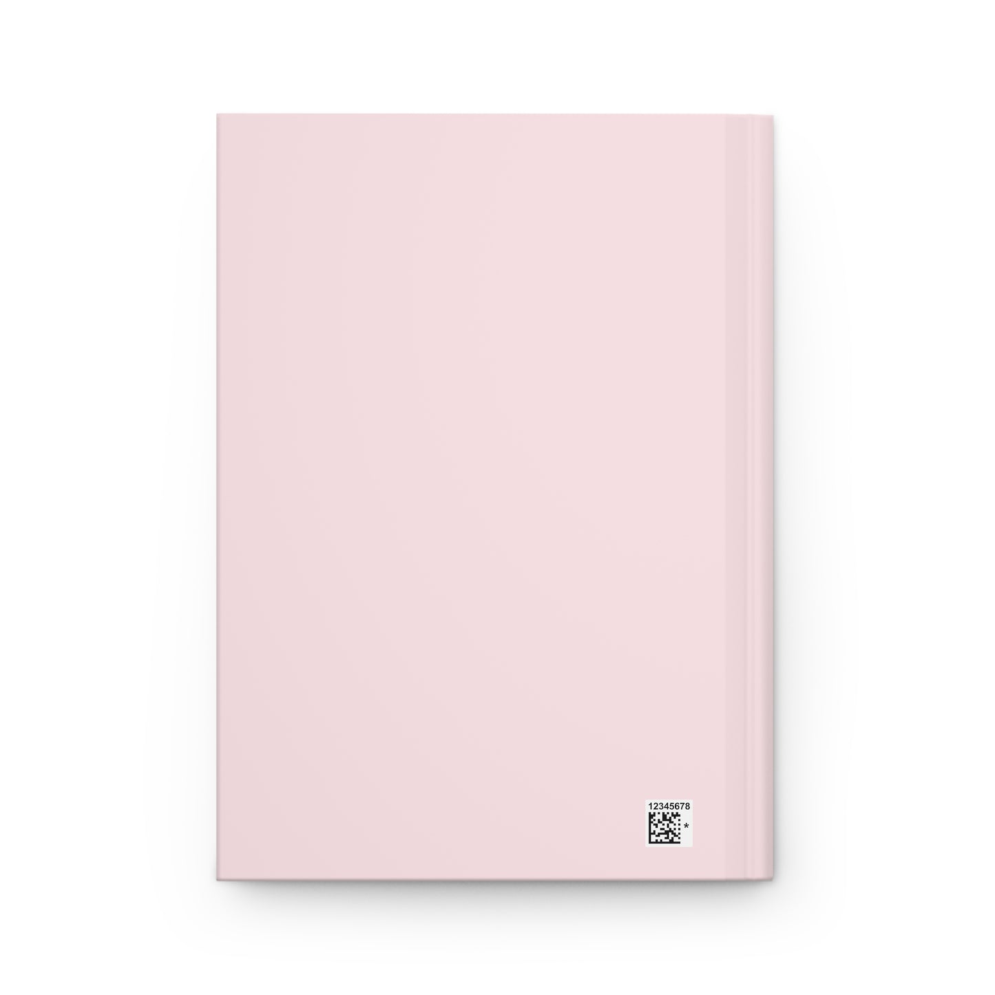 Cute Pink Hardcover Journal - 'I'm Just a Girl' Design