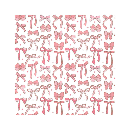 Pretty Chic Pink Bow Die-Cut Stickers - Perfect for Gifts and Decor