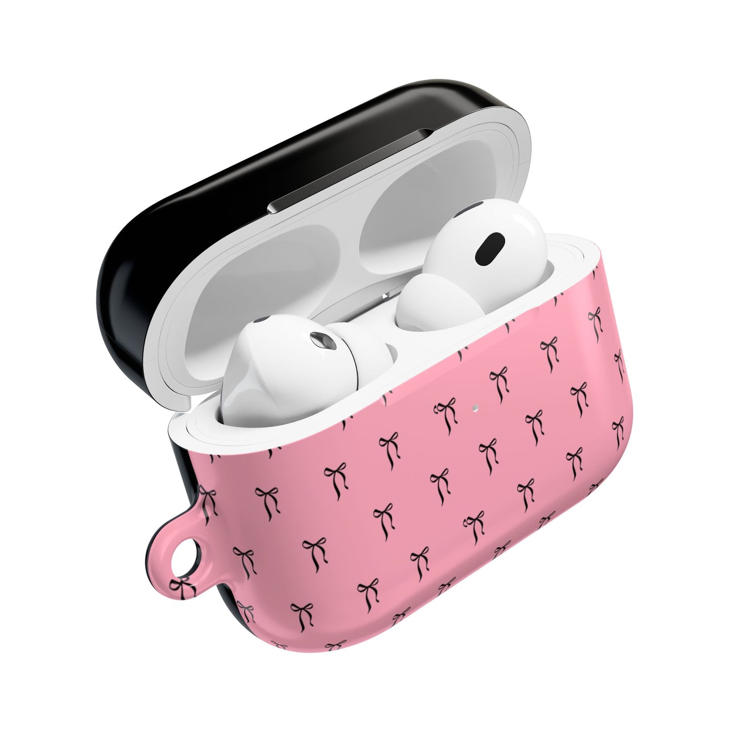 Ribbon Chic Bow Pattern AirPod Case, Cute Gift, Stylish Earbud Cover, Perfect for Birthdays, Holidays, and Everyday Use