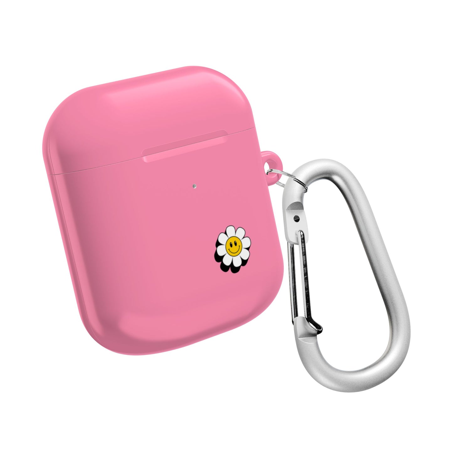 Sunflower Preppy Cute Pink Flower AirPod Case – Trendy & Protective Accessory