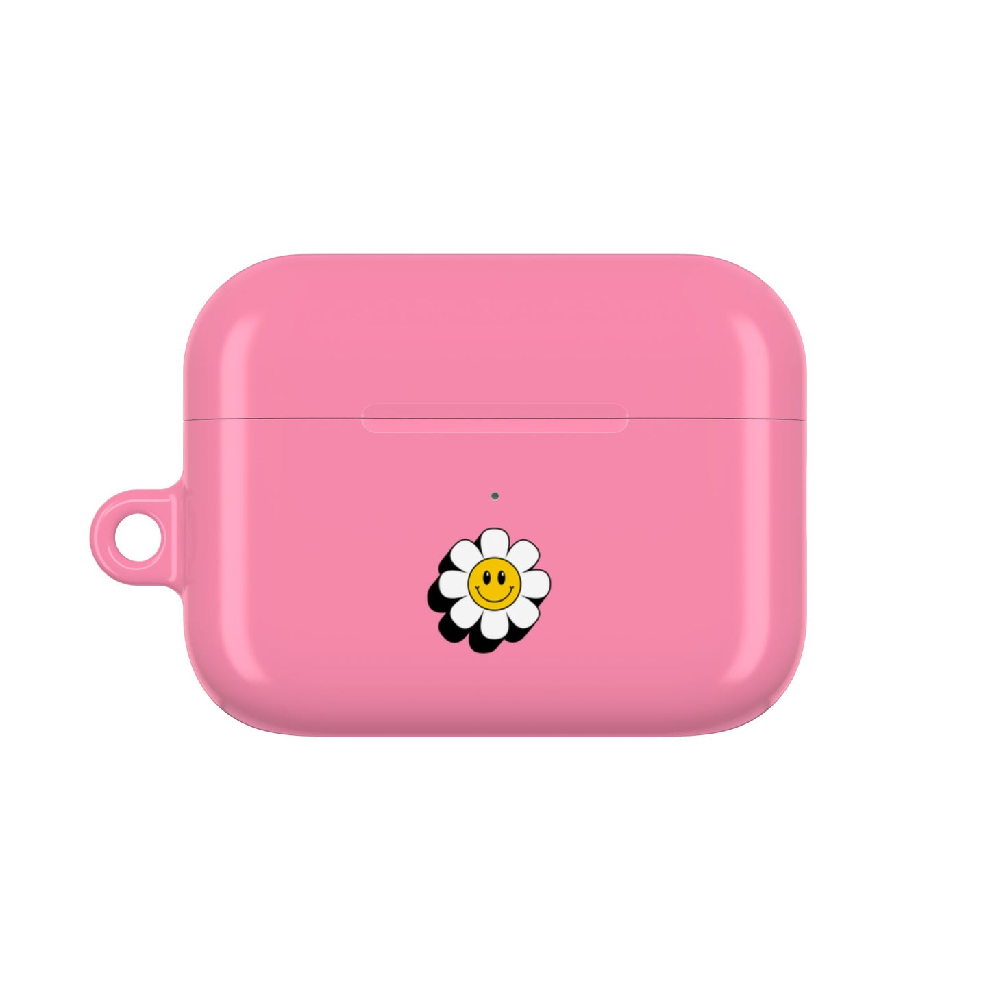 Sunflower Preppy Cute Pink Flower AirPod Case – Trendy & Protective Accessory