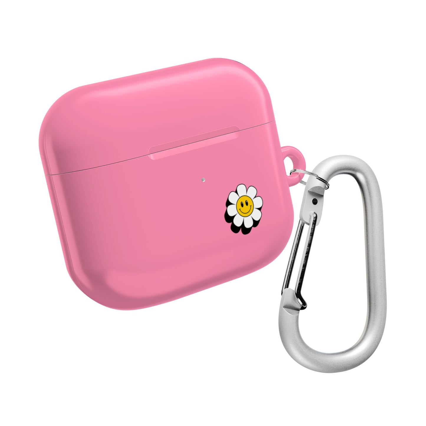 Sunflower Preppy Cute Pink Flower AirPod Case – Trendy & Protective Accessory