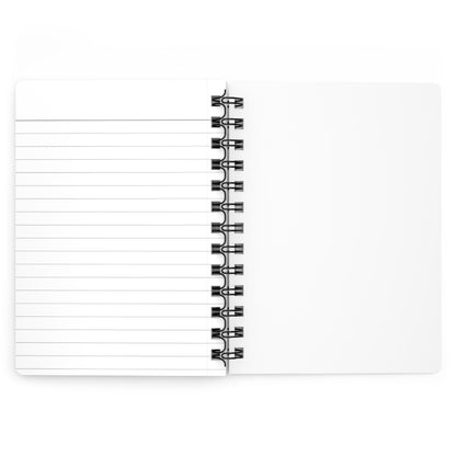 Self-Love Spiral Bound Journal with Pink Ribbons Design - Perfect for Daily Reflections and Affirmations