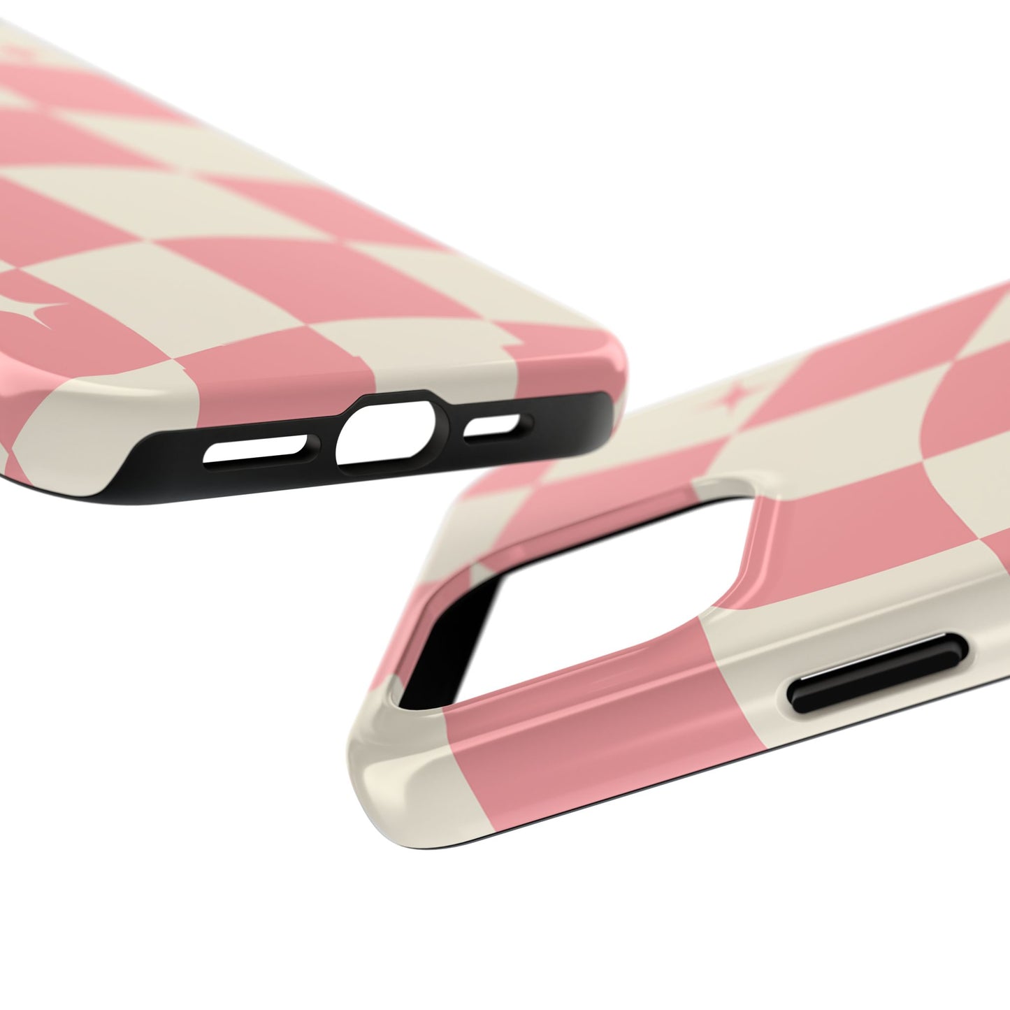 Aesthetic Vibrant Checkerboard Tough Phone Case - Stylish Protection for Trendsetters