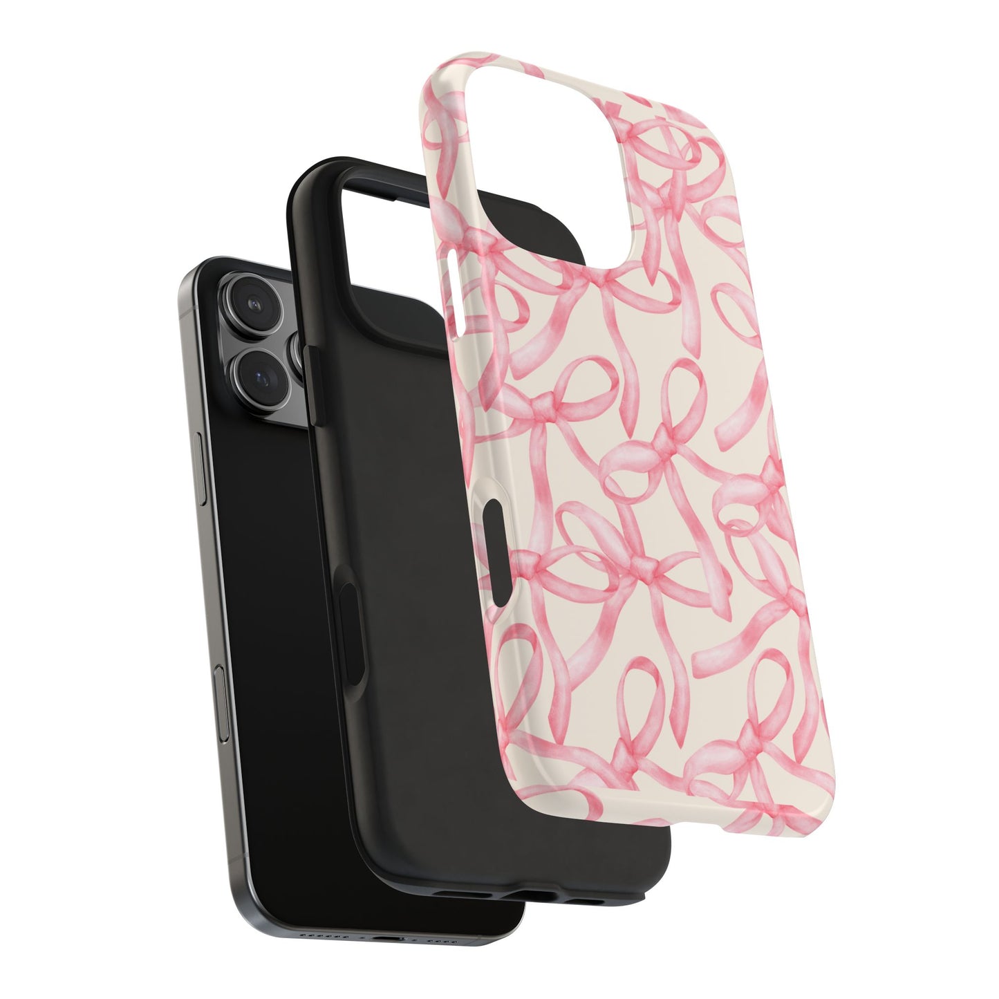 Cute Pretty Pink Ribbon Phone Case - Tough & Stylish Protection