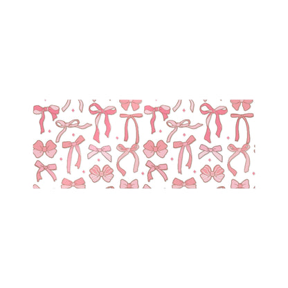 Pretty Chic Pink Bow Die-Cut Stickers - Perfect for Gifts and Decor