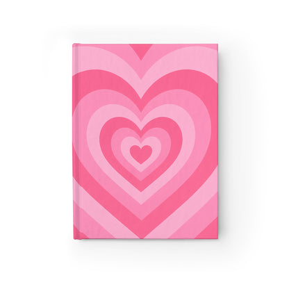 Heart Patterned Journal, Perfect for Gift Giving, Writing, or Daily Reflections, Cute Stationery, Valentines Day Ideas, Girls Gift
