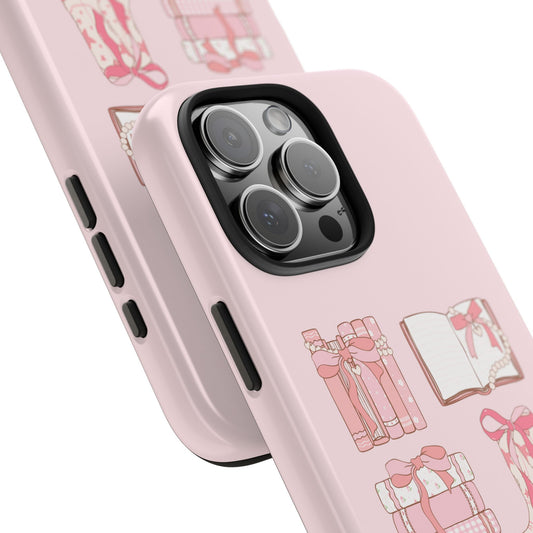 Pink Fashionista Phone Case - 'I’m Just a Girl' Design