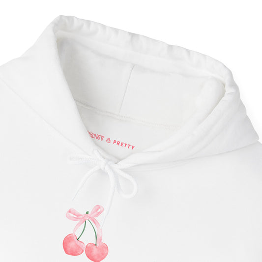 Pretty and Charming Cherry Hoodie - Cozy Unisex Sweatshirt for All Occasions, Fall Fashion, Gift for Her, Streetwear Style, Casual Comfort