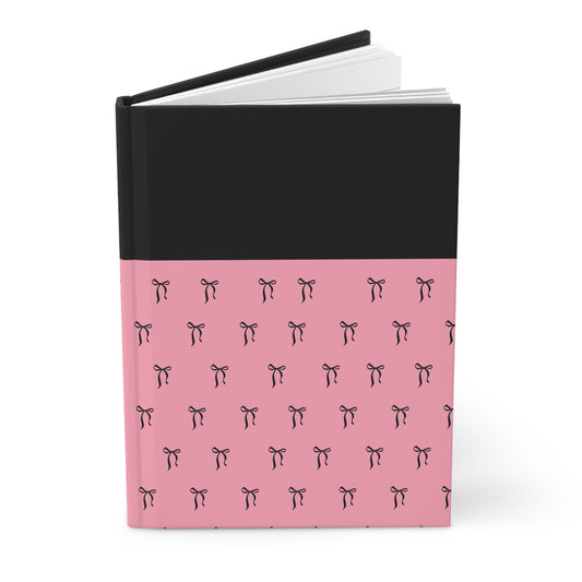 Pink Bows Hardcover Journal - Perfect for Note-taking, Gifts, Dancers, Planning, and Special Occasions