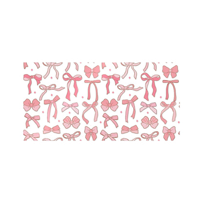 Pretty Chic Pink Bow Die-Cut Stickers - Perfect for Gifts and Decor