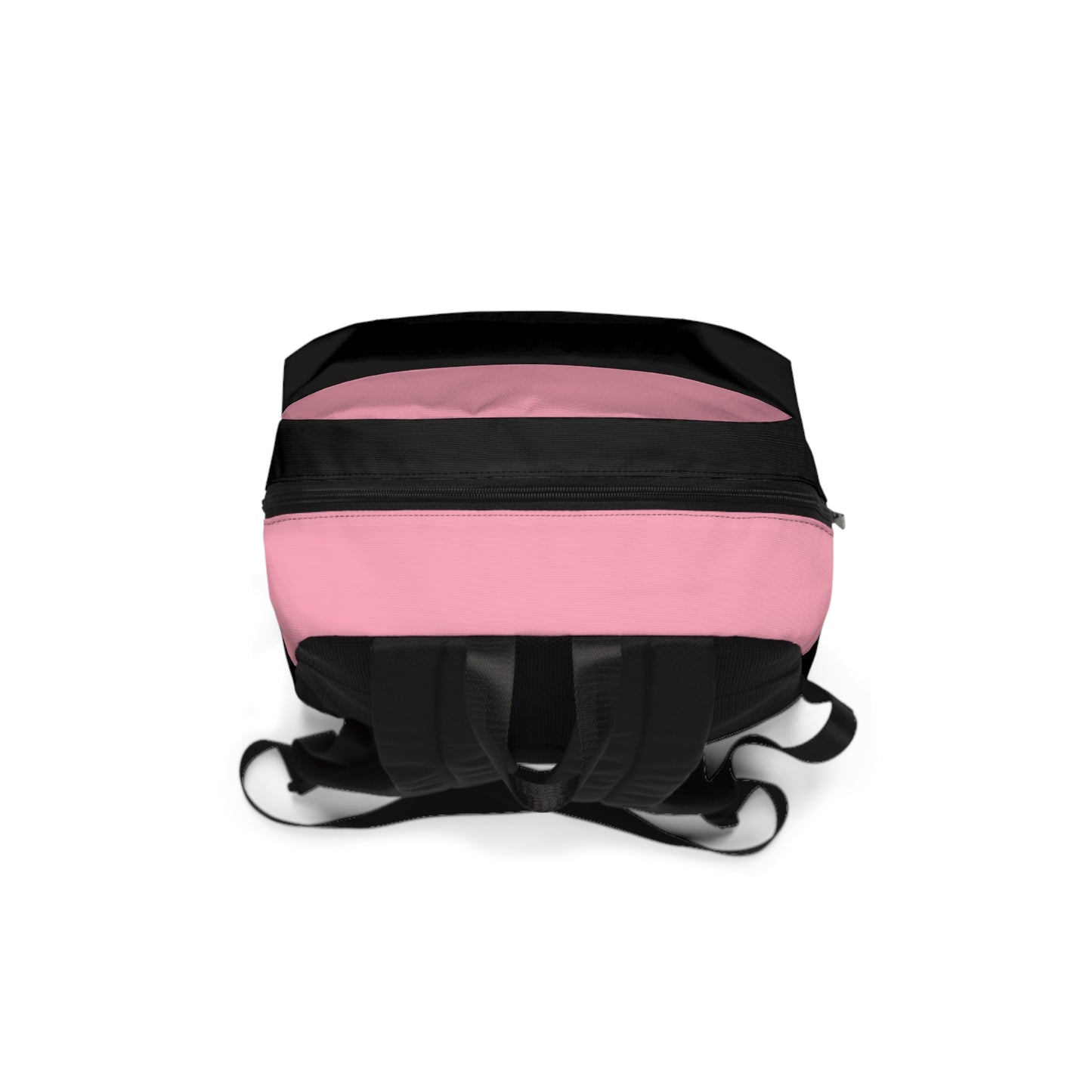 I Fun Chic Pink Bow Pattern Unisex Classic Backpack - Stylish & Functional Everyday Carry