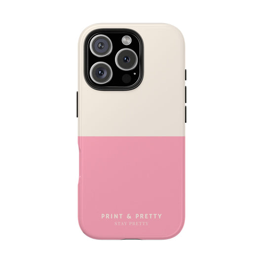 Chic Tough Phone Case - Stay Pretty Design