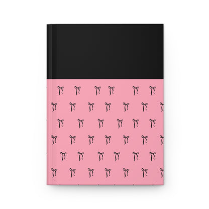 Pink Bows Hardcover Journal - Perfect for Note-taking, Gifts, Dancers, Planning, and Special Occasions