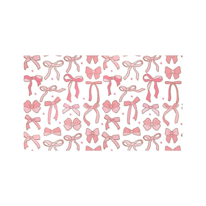 Pretty Chic Pink Bow Die-Cut Stickers - Perfect for Gifts and Decor