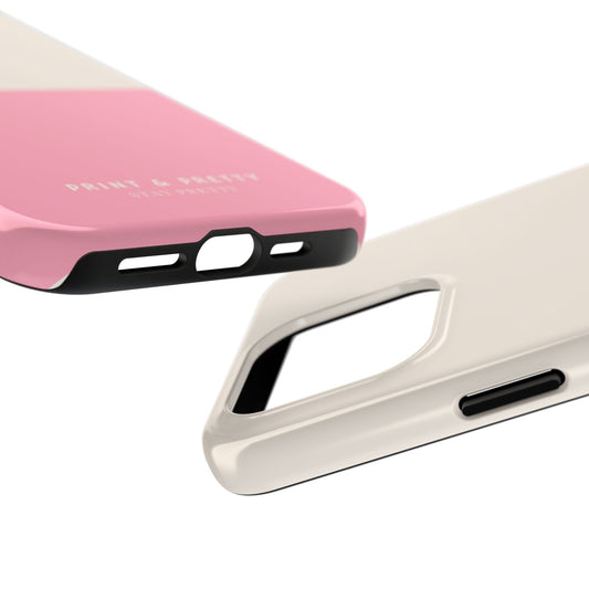 Chic Tough Phone Case - Stay Pretty Design