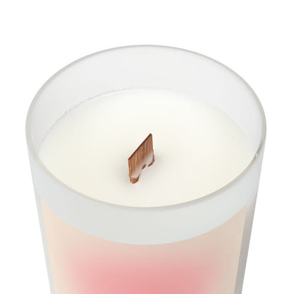 Serene Frosted Candle, Aromatherapy Candle, Home Decor, Eco-Friendly Gift, Self-Care Essentials, Relaxation Gift