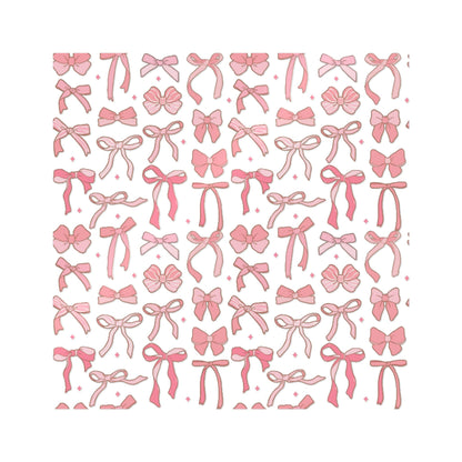 Pretty Chic Pink Bow Die-Cut Stickers - Perfect for Gifts and Decor