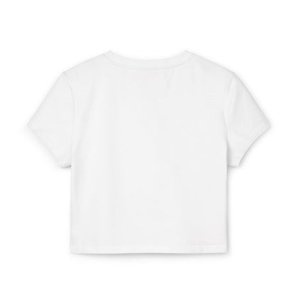 Kiss Print Women's Baby Tee, Cute Summer Shirt, Gift for Her, Valentine's Day Top, Trendy Casual Wear